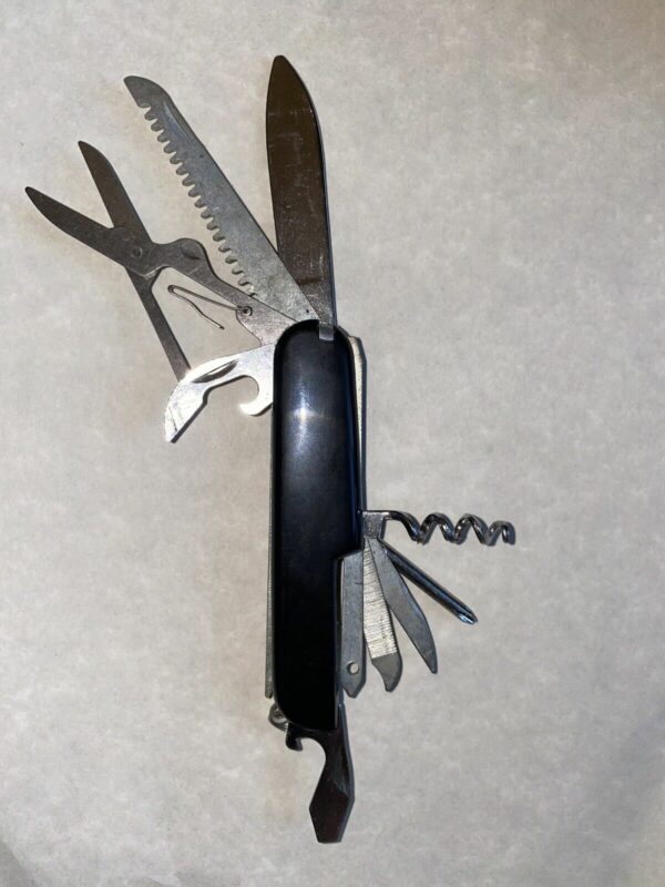 Multi 12-Function Knife - Black (New) - Image 3