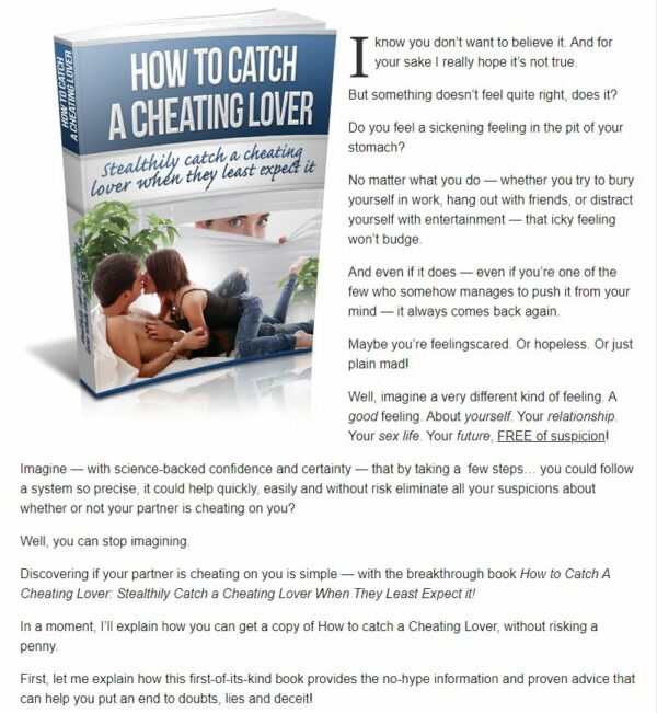 Catch A Cheating Lover - Stealthily Catch A Cheating Lover When They Least Expect It! - Image 3