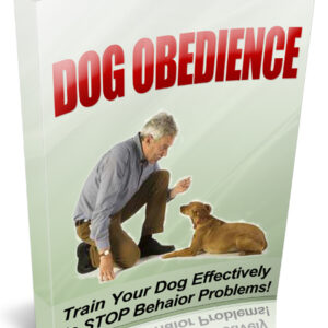 Dog Obedience - Train Your Dog Effectively to STOP Behavior Problems