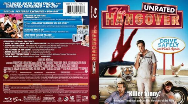The Hangover (Blu-ray Disc, 2009, Rated/Unrated) - Image 3