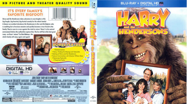 Harry and the Hendersons (Blu-ray Disc, 2014) - Image 3