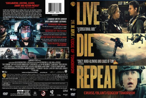 Live Die Repeat: Edge of Tomorrow (DVD, 2014) - Image 3