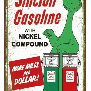 Sinclair Gasoline Vintage Looking Advertising Sign