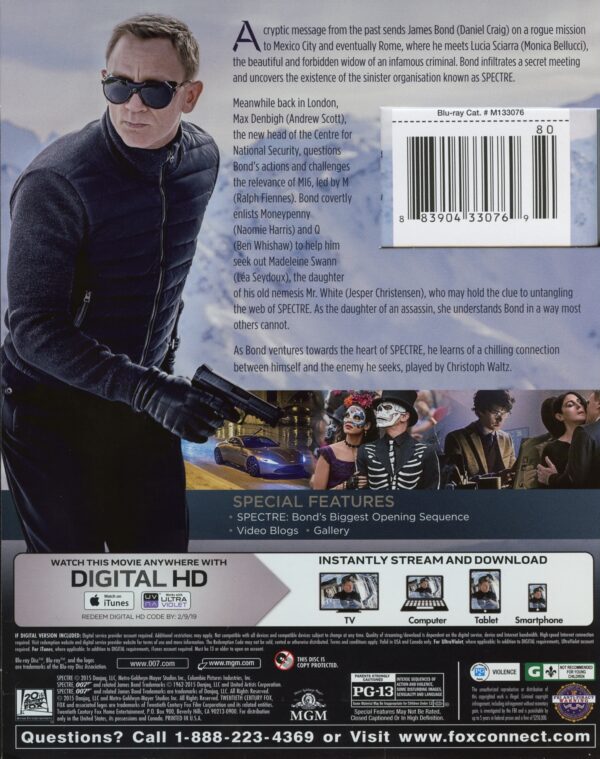 Spectre 007 - James Bond in Blu-Ray - Image 3