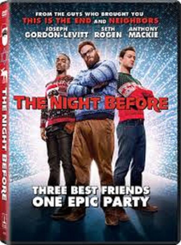 The Night Before Movie, Joseph Gordon-Levitt (2015) Comedy, WS